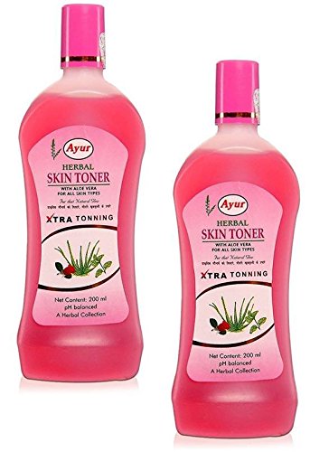 Ayur Herbal Skin Toner 100ml - Pack of 2 | Natural Face Toner for Glowing Skin | Hydrating & Refreshing for Daily Skincare Routine
