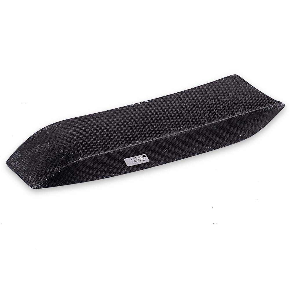 Runmade Black Real Carbon Fiber Front Bumper Air Vent Eyelid Cover for BMW F80 M3 F82/F83 M4 (2015-2020) | High-Performance Splitter | M-Power Style Upgrade | Track & Street Use