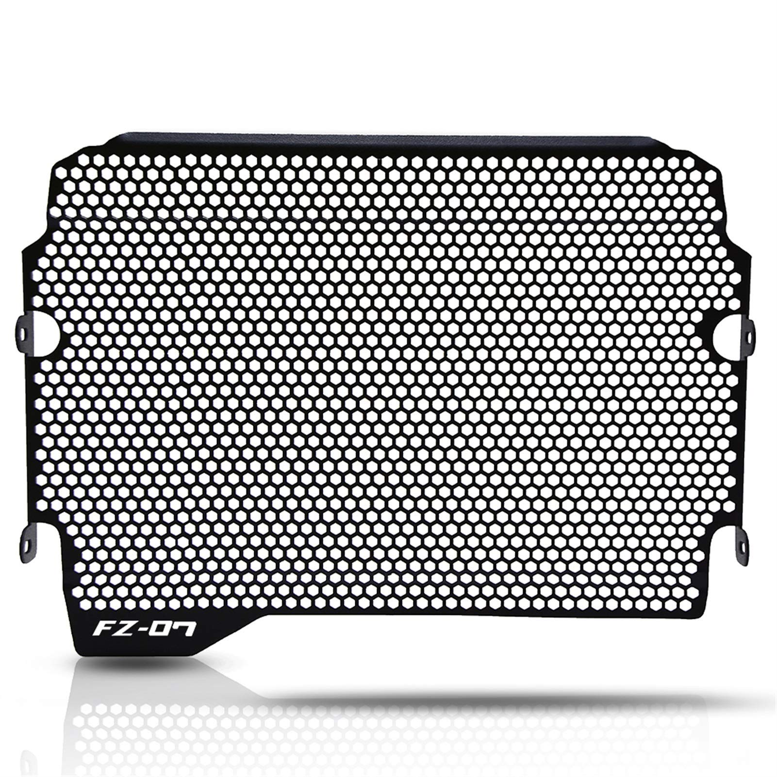 Aluminum Oil Cooler Protector Cover for Yamaha FZ-07/MT-07 (2018) - Motorcycle Radiator Grille Guard with Durable Grid Design | Off-Road & Street Riding Protection