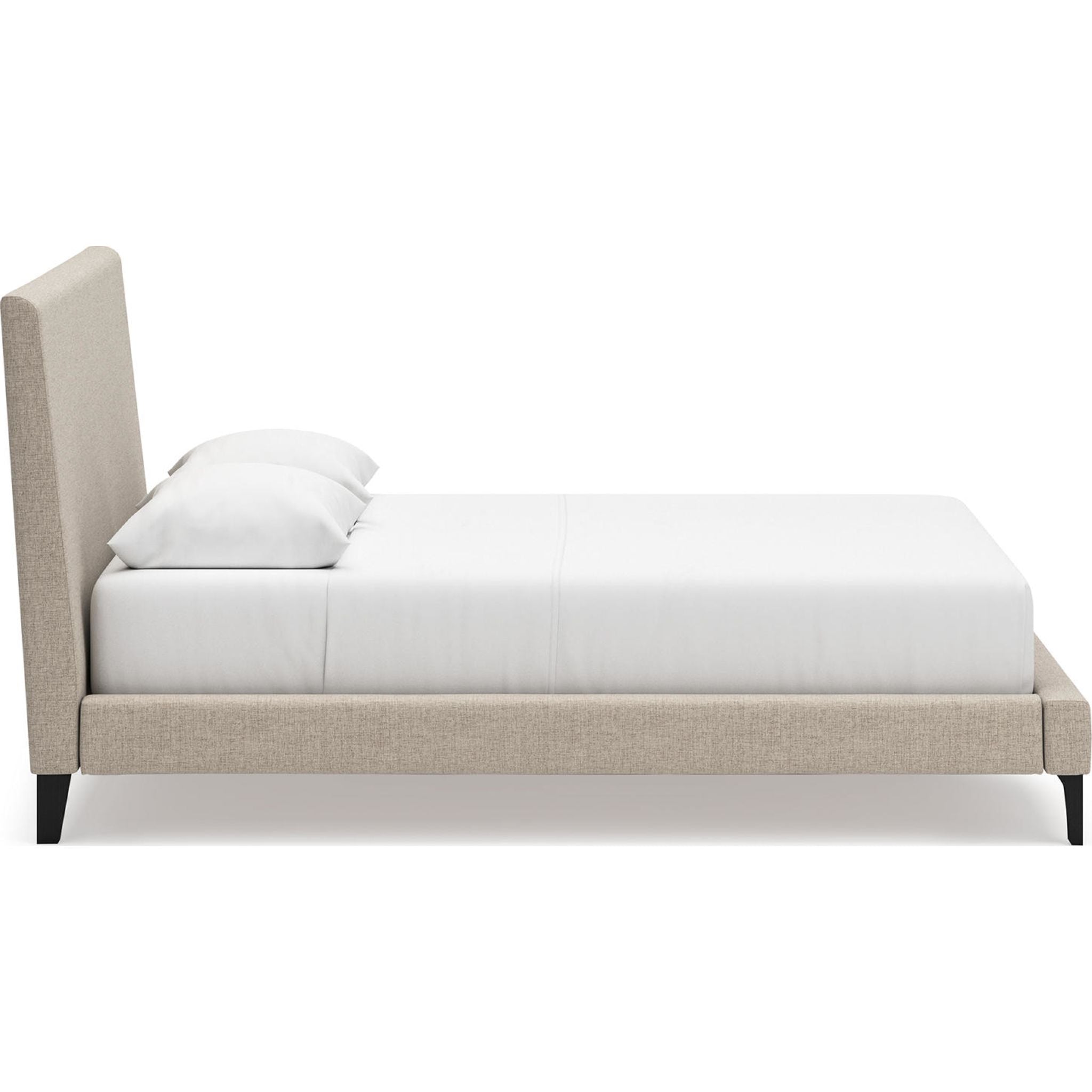 Luxury Cielden Upholstered Bed Frame - Queen Size Upholstered Platform Bed with Button Tufted Headboard & Sturdy Wooden Slats - Perfect for Master Bedroom, Guest Room & Modern Home Decor