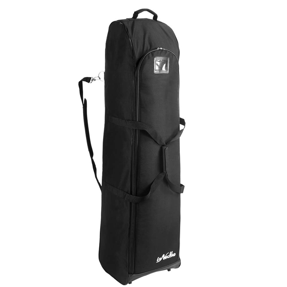 Hard Golf Travel Bag with 600D PVC Cover - Durable Portable Golf Club Case for Airline Travel & Storage | Perfect for Golfers on the Go
