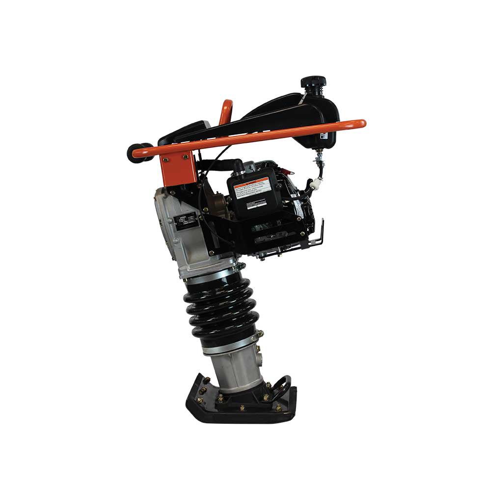 Brave Tamping Rammer 12.8 kN with Honda GX100 Engine - Heavy Duty Compaction Equipment for Soil & Asphalt in Construction Projects