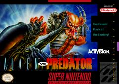 Alien vs Predator (LS Flaw) Super Nintendo SNES Game - Classic 90s Action Horror Video Game for Retro Gaming Enthusiasts - Perfect for Collectors and Nostalgic Gaming Nights