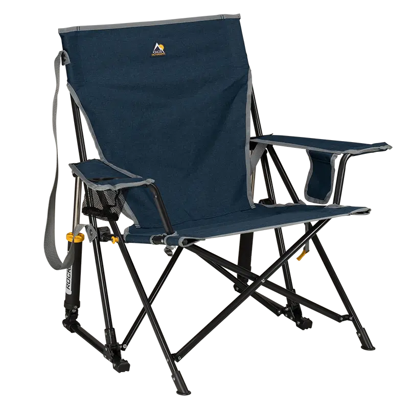 Kickback Rocker™ - Portable Folding Rocking Chair for Outdoor, Camping & Relaxation - Perfect for Patio, Beach, Backyard & Travel