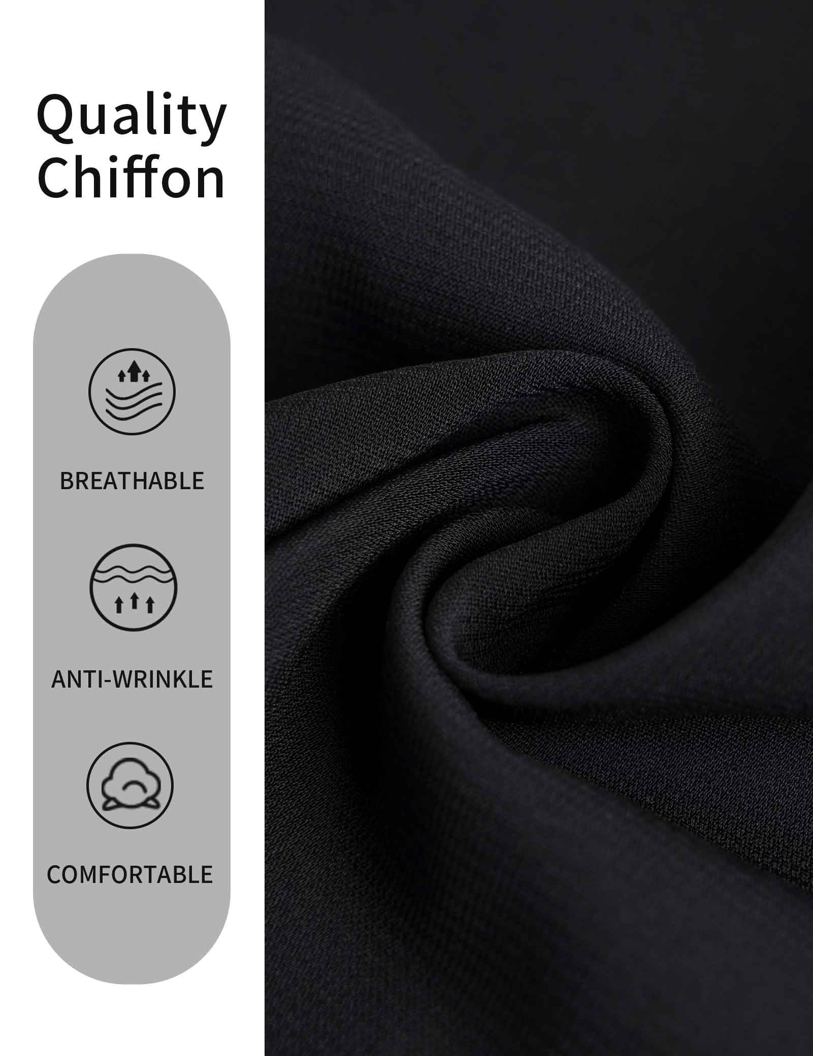 Girls Ballet Skirt - Chiffon Dance Wrap Skirt for Leotards - Perfect for Ballet Class, Recitals & Dance Performances