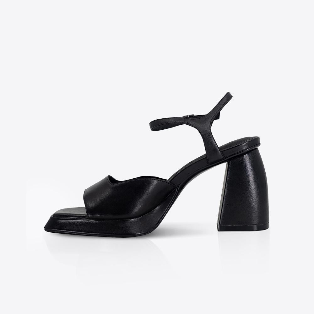 Elegant Black Eva Heels - Comfortable Women's High Heels for Party, Wedding & Evening Events