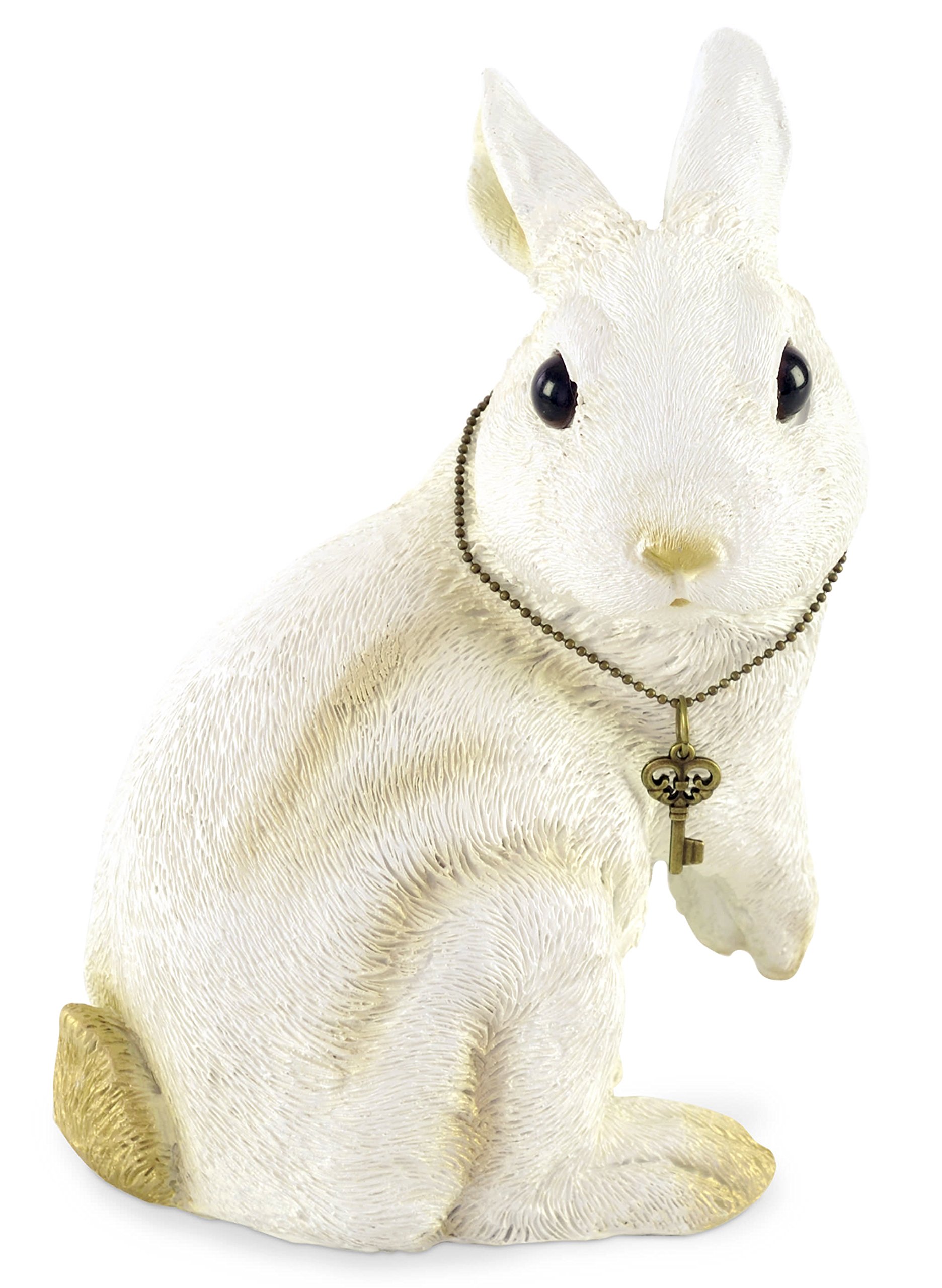 Kishima KH-60965 Rich Rabbit Money Bank - Cute Ceramic Piggy Bank for Kids Savings, Perfect Gift for Birthday & Christmas | Home Decor & Financial Education Tool