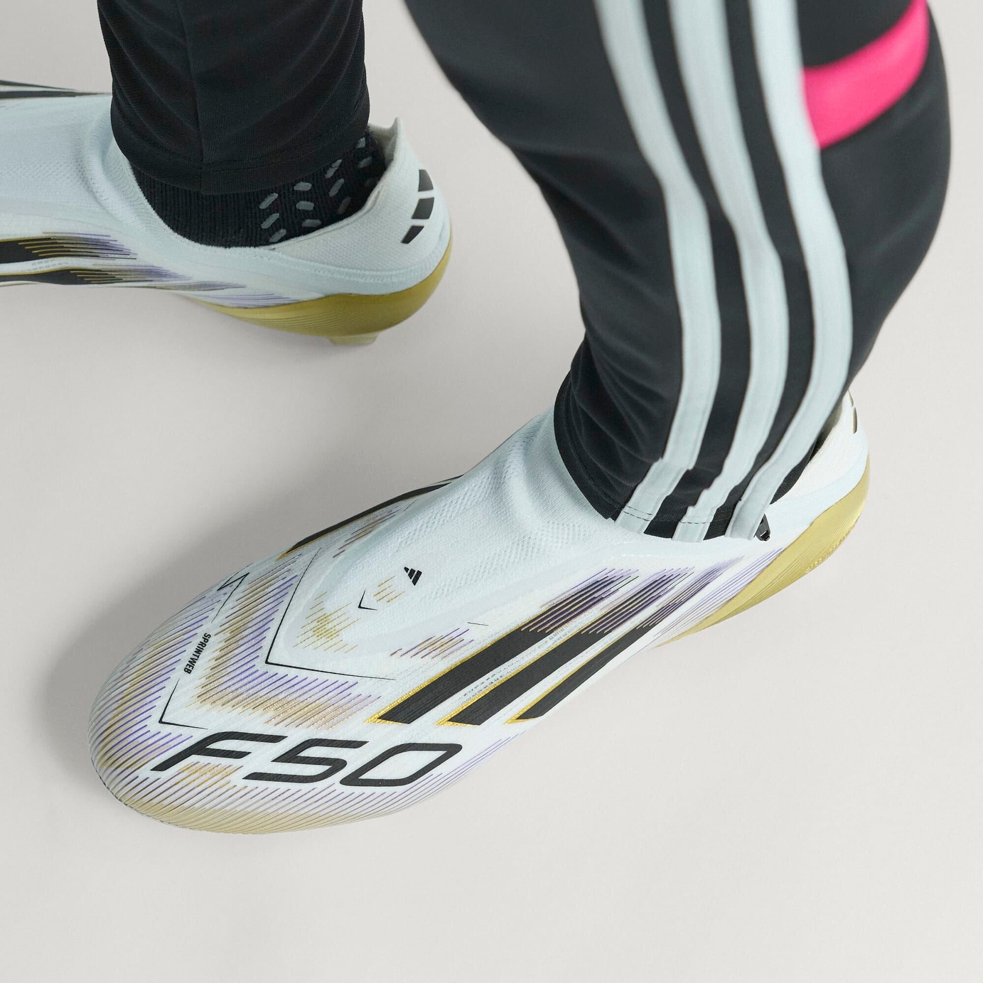 adidas F50 Elite Laceless Soccer Cleats - Lightweight Football Boots for Men & Women - Perfect for Turf, Grass & Indoor Matches