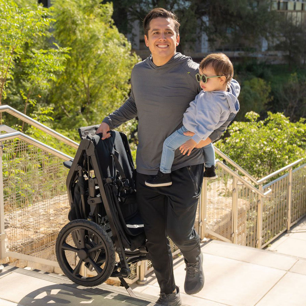 BOB Wayfinder Jogging Stroller - Lightweight All-Terrain Running Stroller for Active Parents | Perfect for Outdoor Adventures, Fitness Runs & Daily Walks