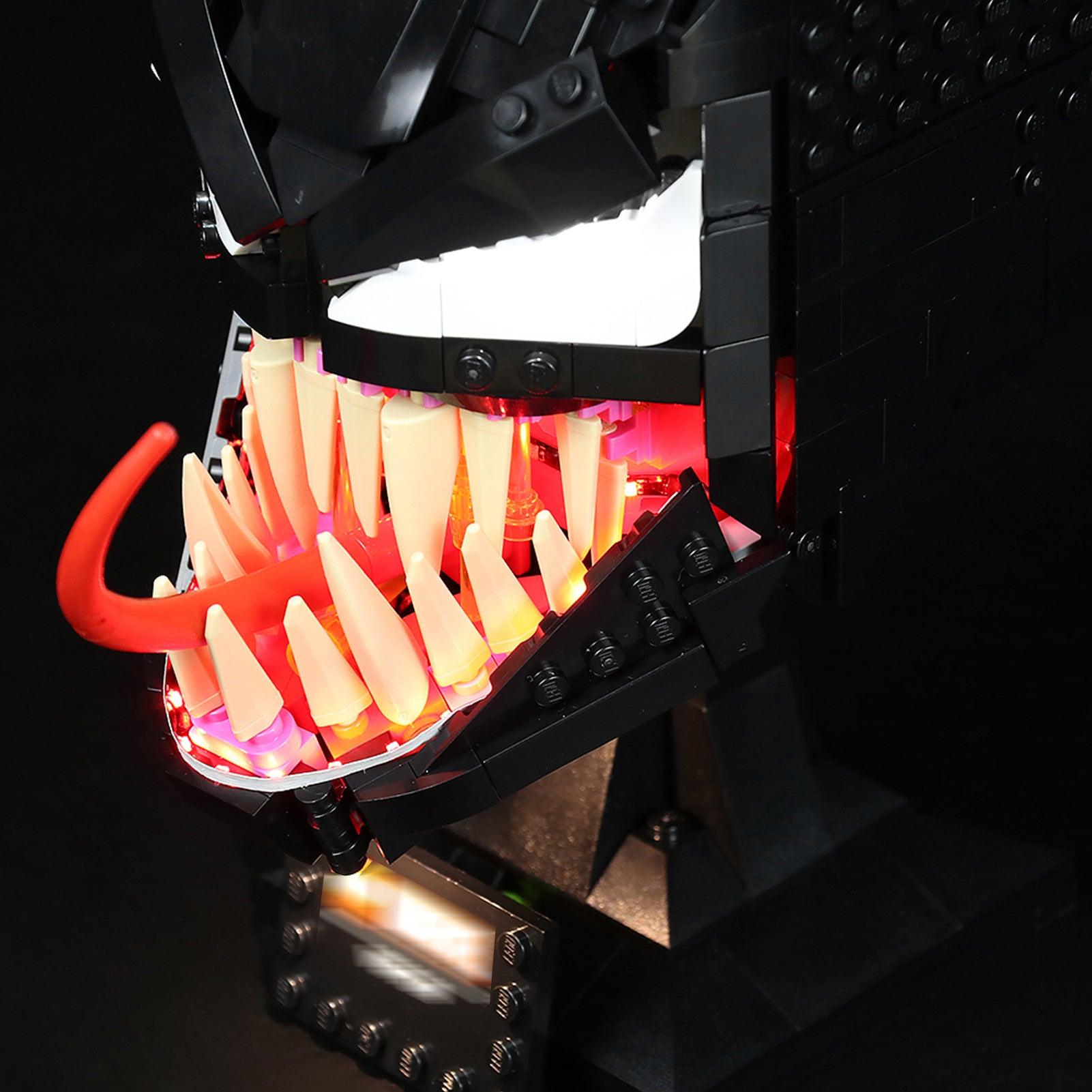 Lego Marvel Venom 76187 Light Kit - LED Lighting Set for Lego Building Blocks - Perfect for Home Decoration, Gifts, and Display