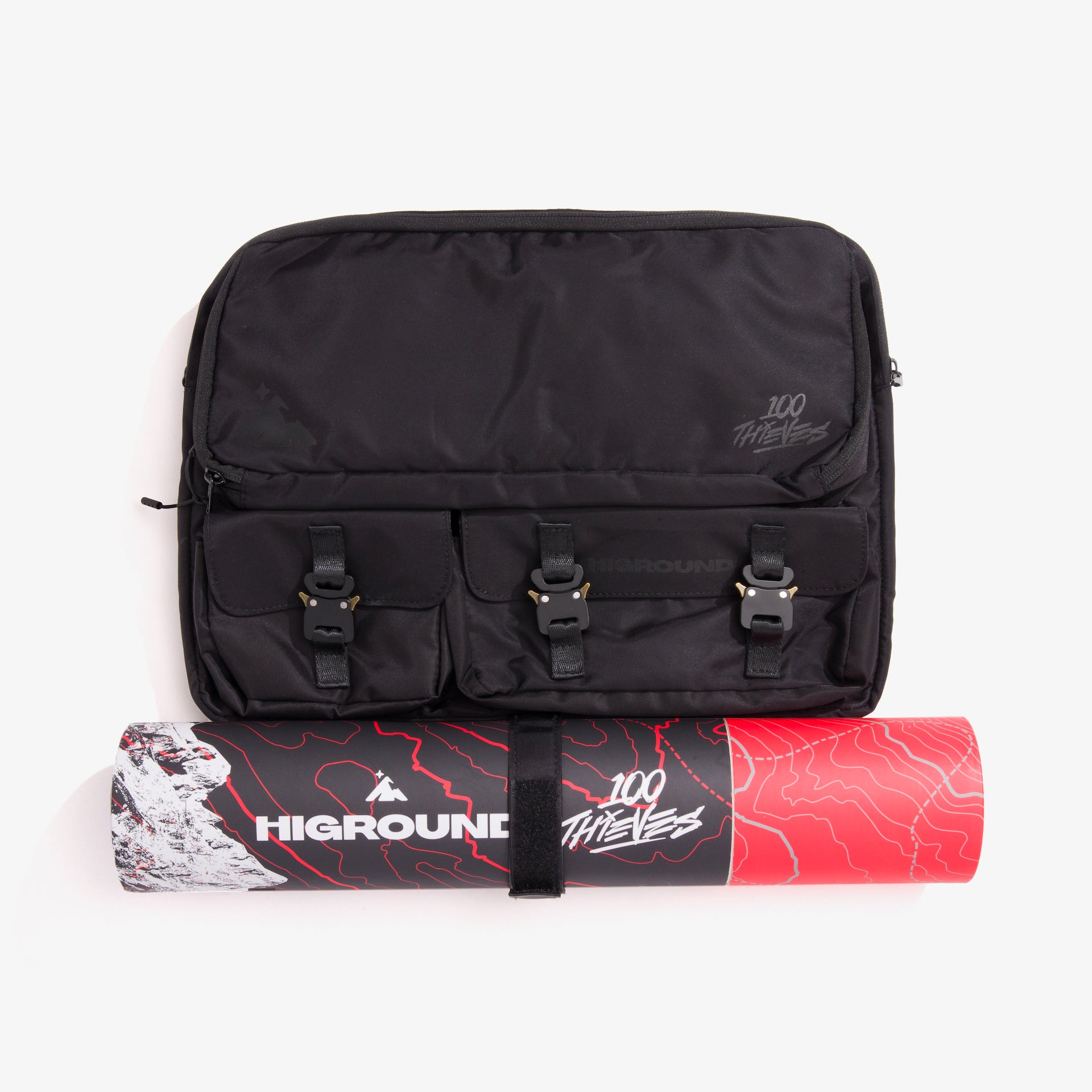 100T x HG Quad Utility Bag - Durable Multi-Purpose Storage for Outdoor, Camping, Hiking & Travel - Perfect for Gear Organization & Everyday Use