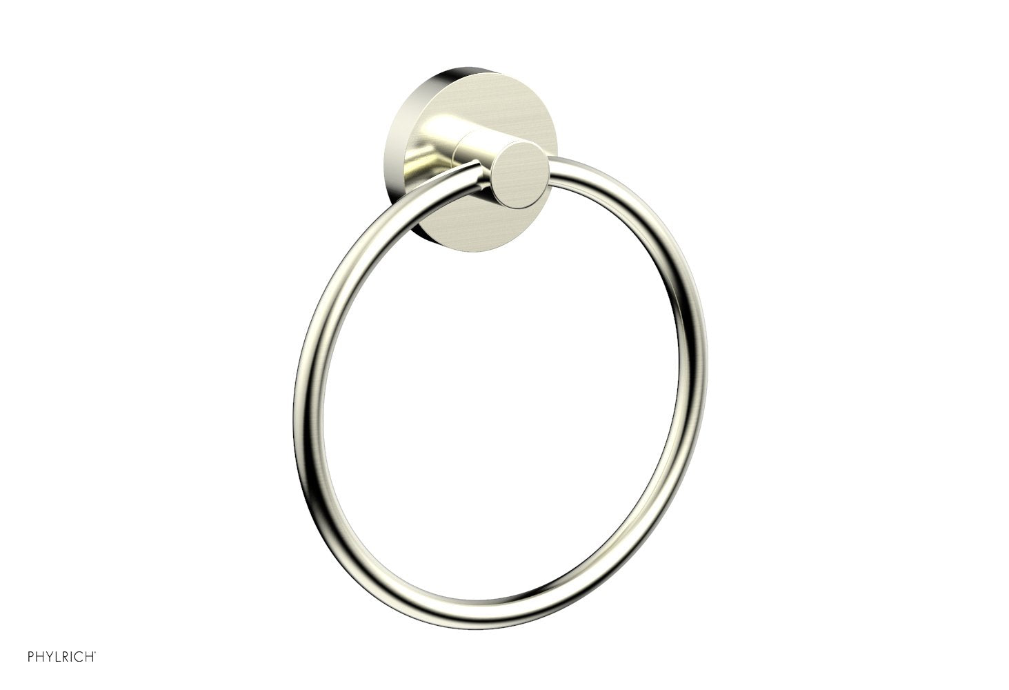 BASIC & BASIC II Chrome Towel Ring - Modern Bathroom Accessory for Hand & Face Towels - Perfect for Home, Hotel & Spa Decor