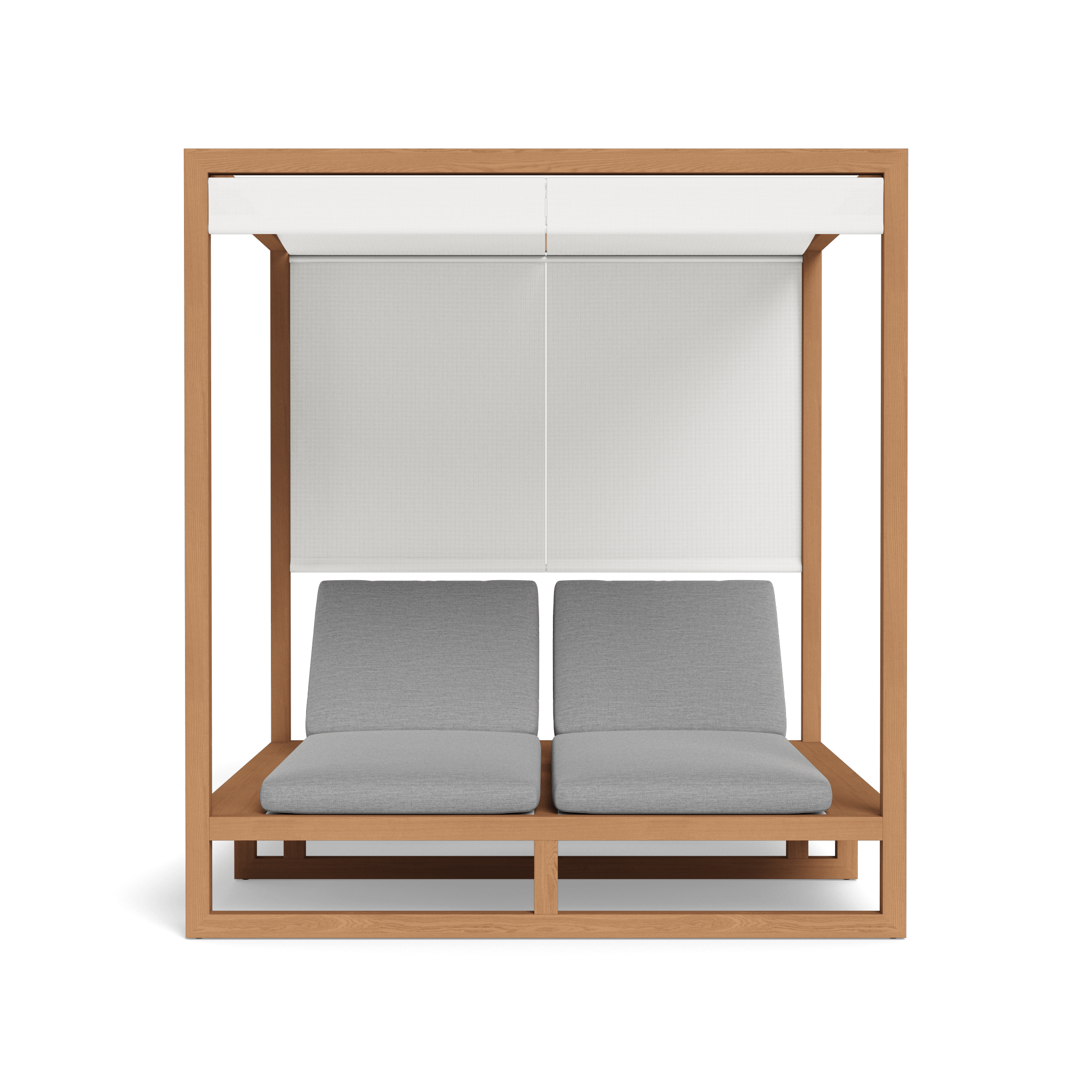 Premium Hayman Teak Batyline Cabana - Durable Outdoor Sunshade for Poolside, Beach & Patio Relaxation