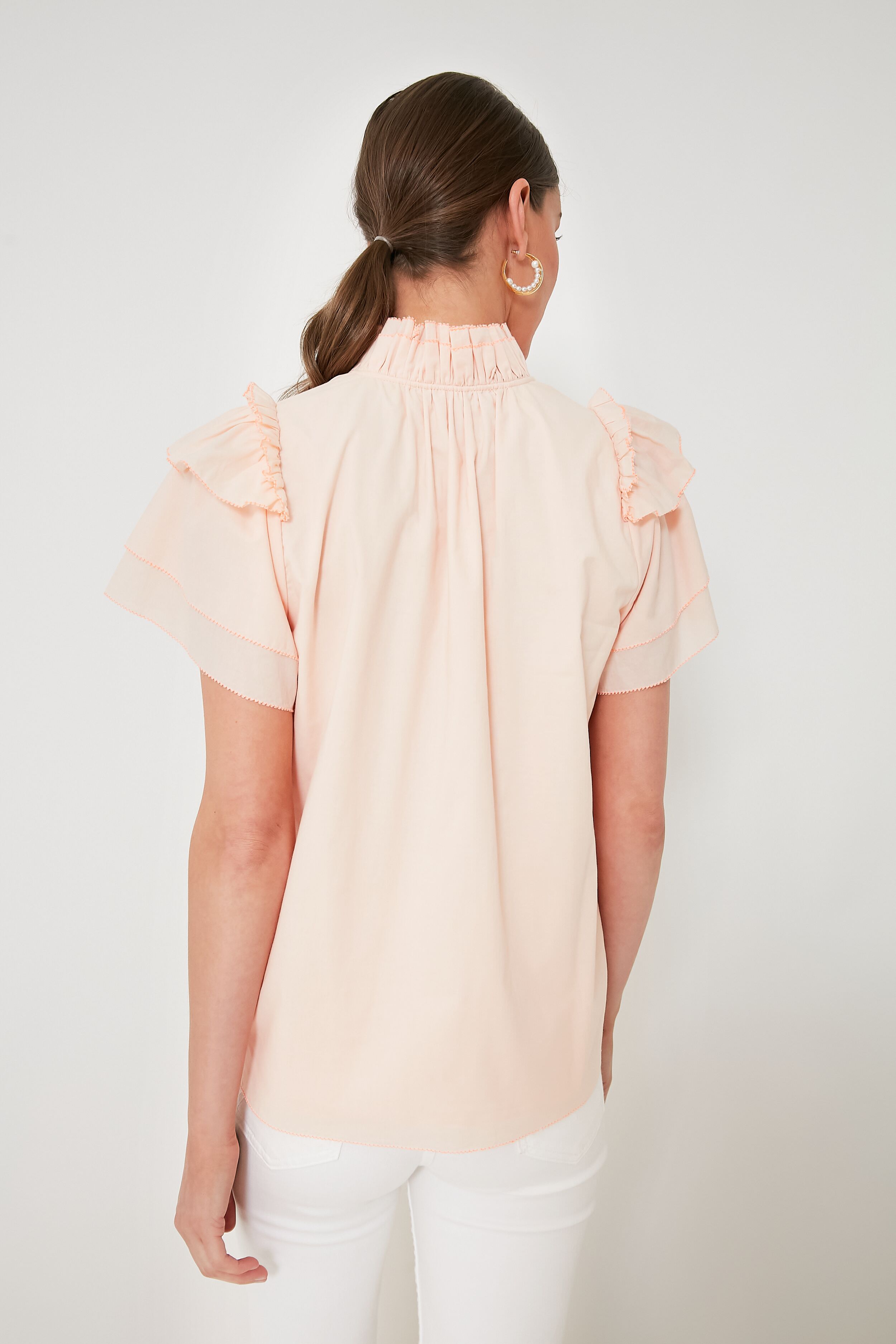 Blush Millie Top - Women's Fashion Blouse for Casual & Party Wear | Elegant & Comfortable Tops for Everyday Outfits & Special Occasions