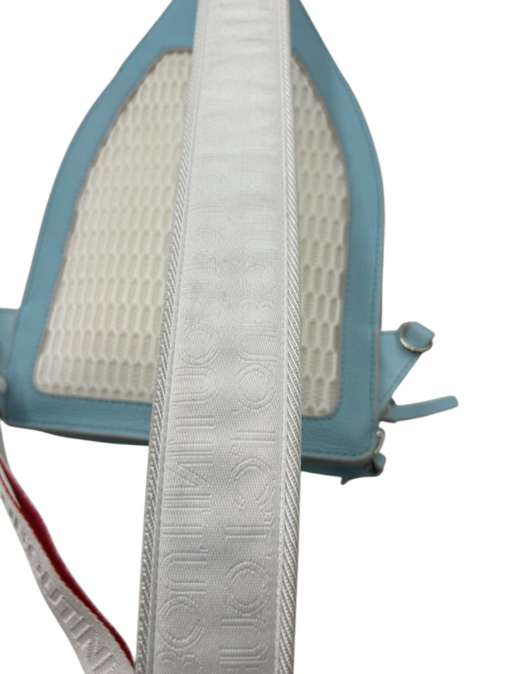 Christian Louboutin Loubifunk Leather Sling Bag for Women - Luxury Crossbody Purse with Adjustable Strap, Perfect for Parties, Travel & Everyday Use