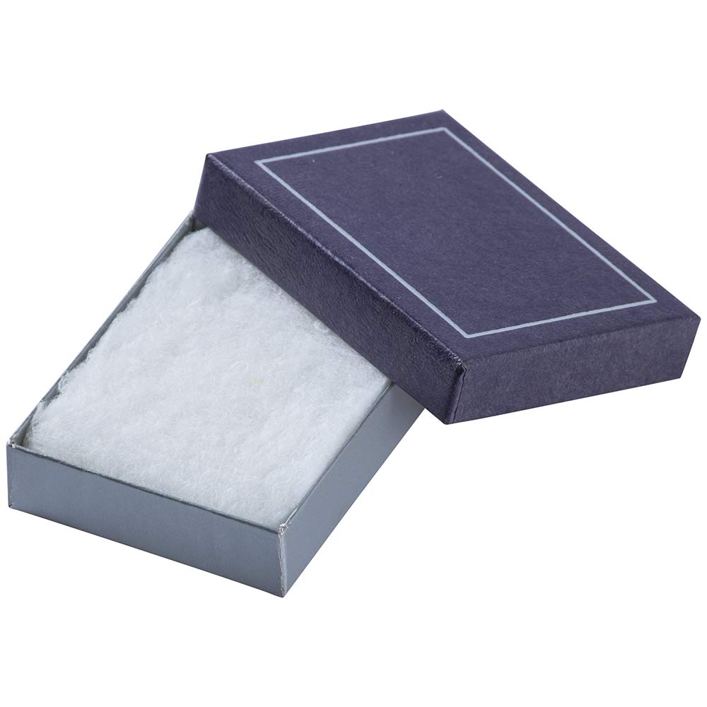 JAM PAPER Plastic Earring Storage Box - 3.25