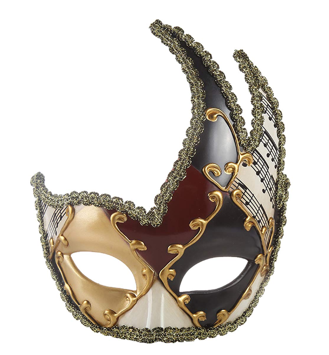 Stylish Sheliky Men's Venetian Masquerade Mask - Vintage Carnival Costume for Halloween, Cosplay & Mardi Gras Parties - Perfect for Themed Events, Balls & Costume Contests