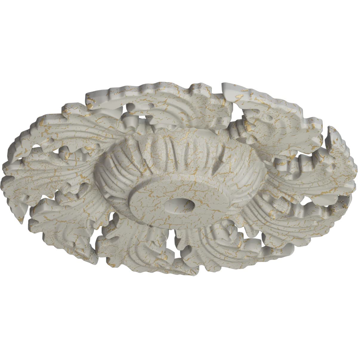 Ekena Millwork CM14NEPCC Needham Ceiling Medallion - 14 5/8