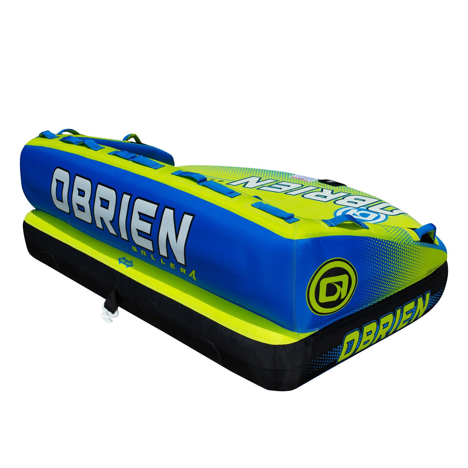 O'Brien Baller 4 Soft Top Towable Tube - 4 Rider Inflatable Water Tube for Boating & Lake Fun - Perfect for Family, Friends & Summer Water Activities