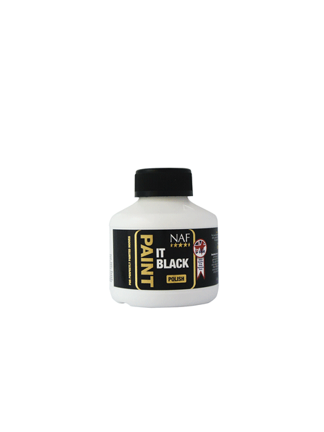 NAF Paint it Black - Premium Matte Black Paint for DIY Projects, Home Decor & Automotive Use