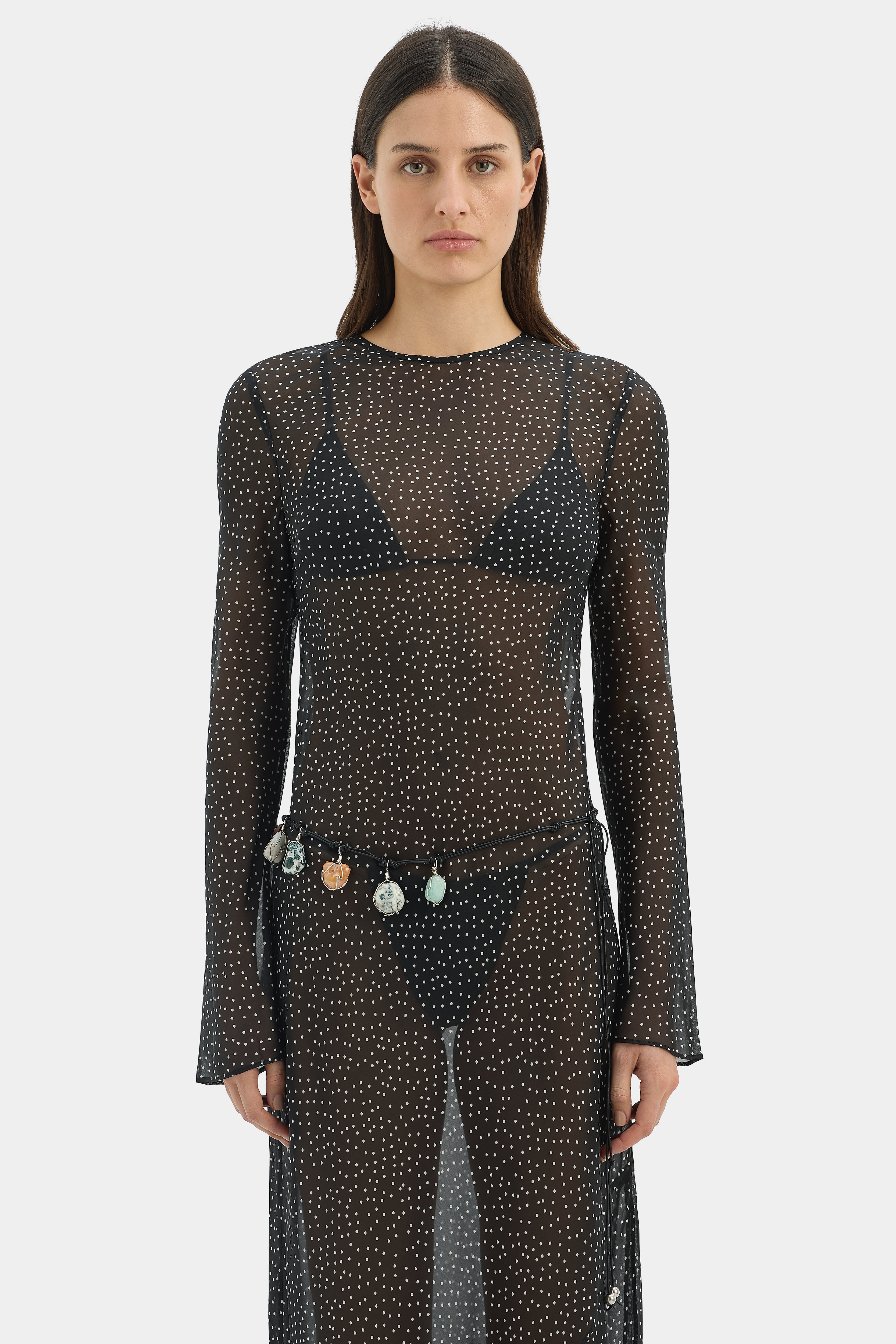 Lisander Women's Long Sleeve Casual Dress - Elegant Office Wear & Party Outfit for Fall/Winter