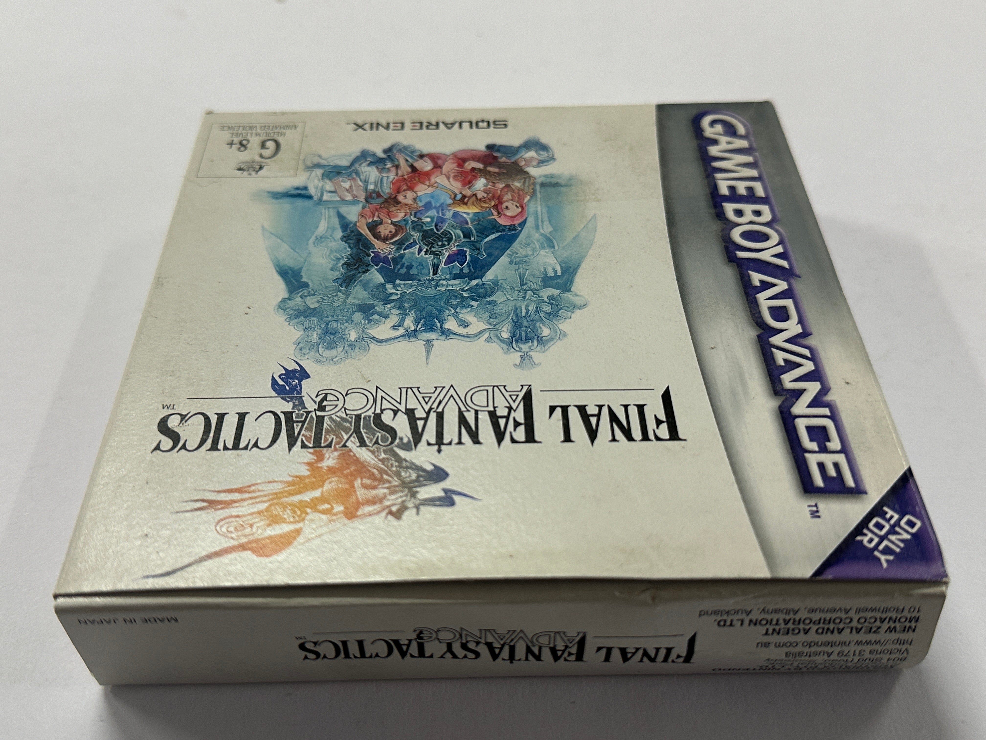 Final Fantasy Tactics Advance Complete In Box - GBA Game with Manual & Case - Perfect for Collectors & Retro Gaming Enthusiasts