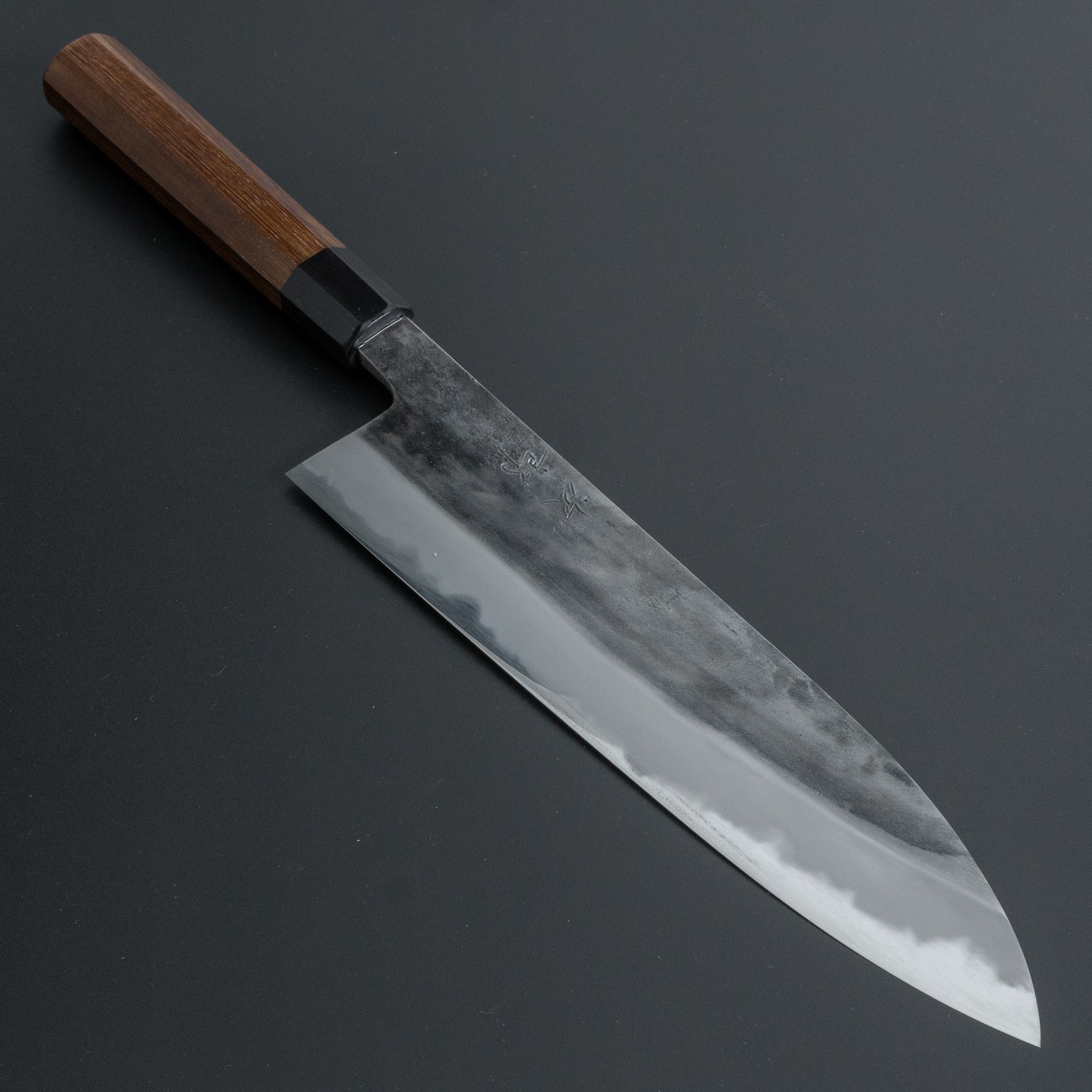 Premium Jiro Tsuchime Wa Gyuto 240mm Japanese Chef Knife with Taihei Tagayasan Handle - Perfect for Sushi, Meat Slicing & Professional Kitchen Use
