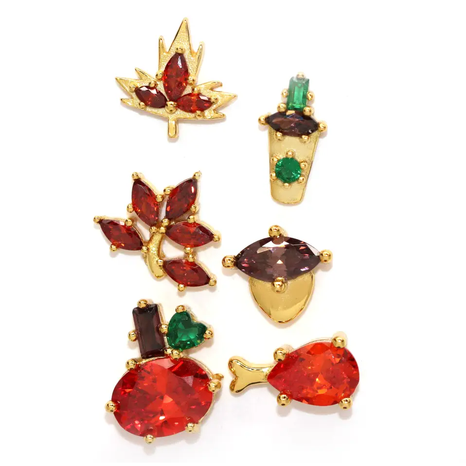 Pumpkin Spice & Everything Nice Stud Earrings Pack - Cute Fall Fashion Jewelry for Women | Perfect for Autumn Outfits, Halloween Costumes & Thanksgiving Gatherings