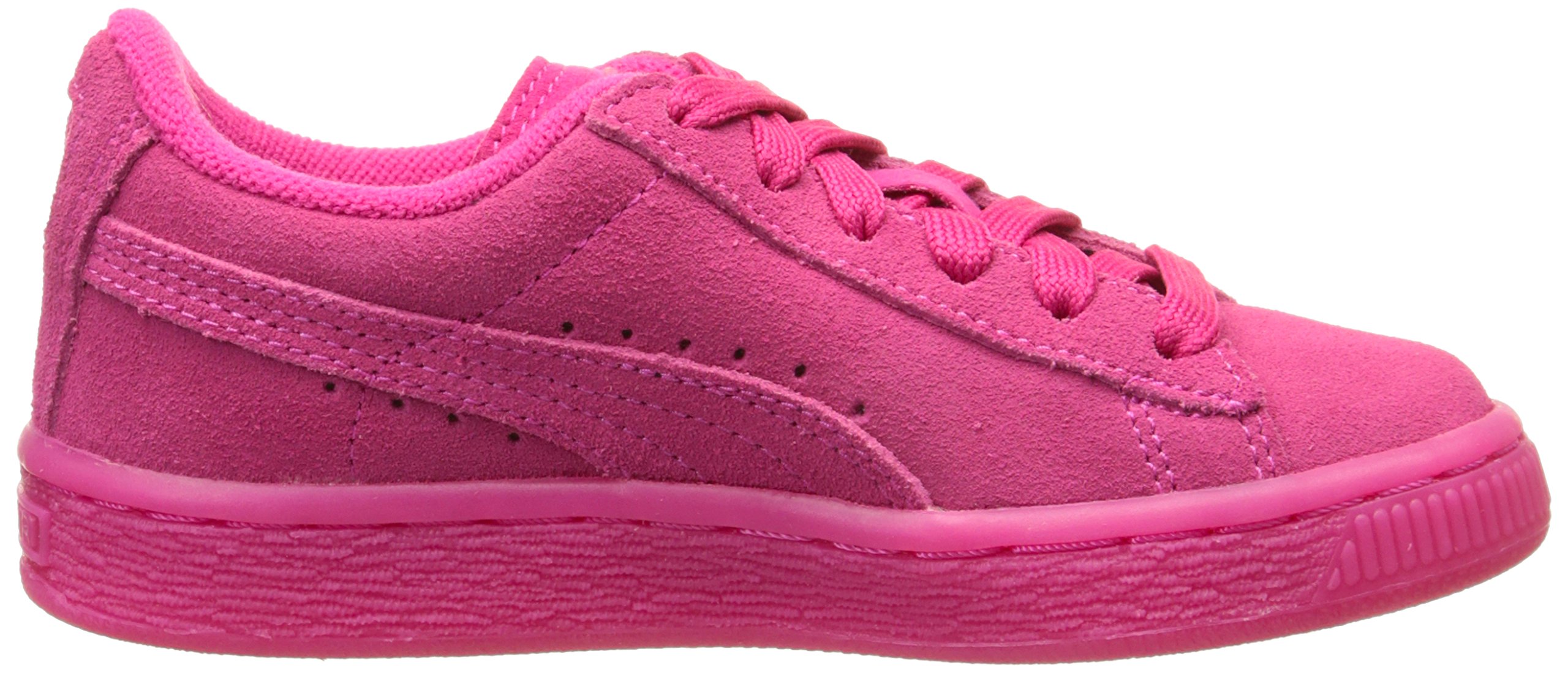 PUMA Suede JR Classic Sneakers for Kids - Beetroot Purple - Size 4 M US Big Kid | Comfortable School Shoes & Playtime Sneakers for Boys & Girls