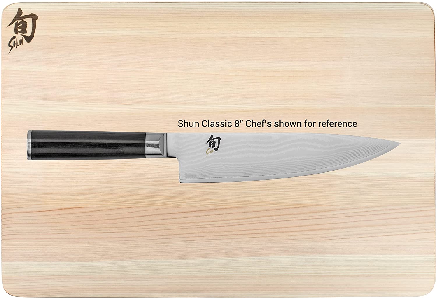 Premium Shun Hinoki Wood Cutting Board 15.75