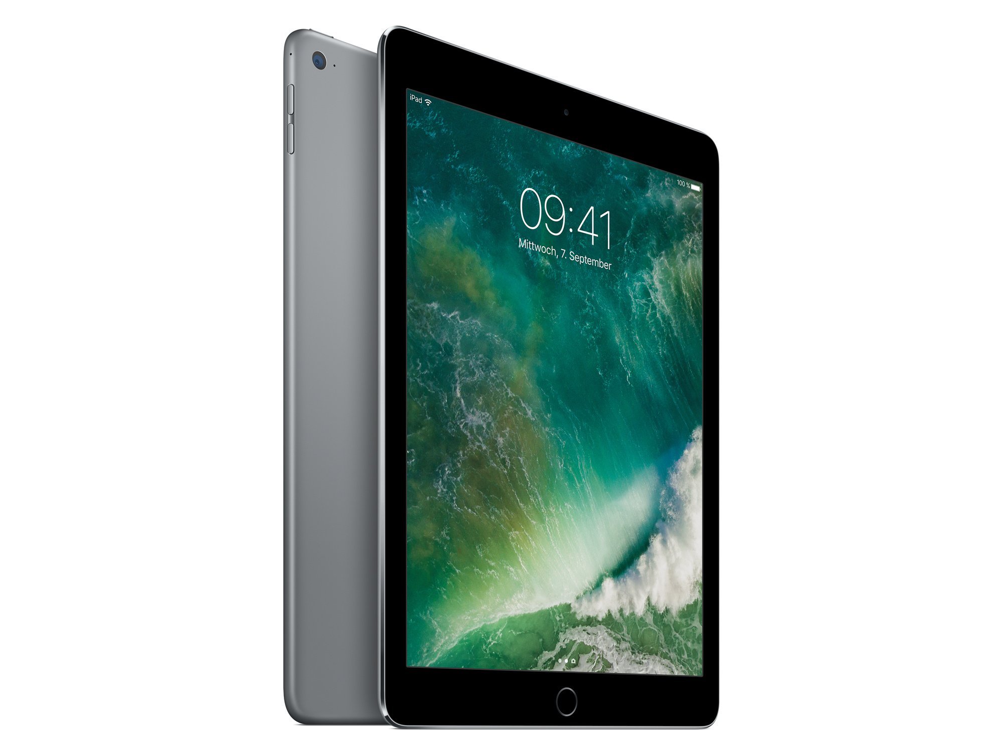 Refurbished Apple iPad Air 2 16GB 4G LTE Unlocked - Space Gray | Lightweight Tablet for Work, Travel & Entertainment