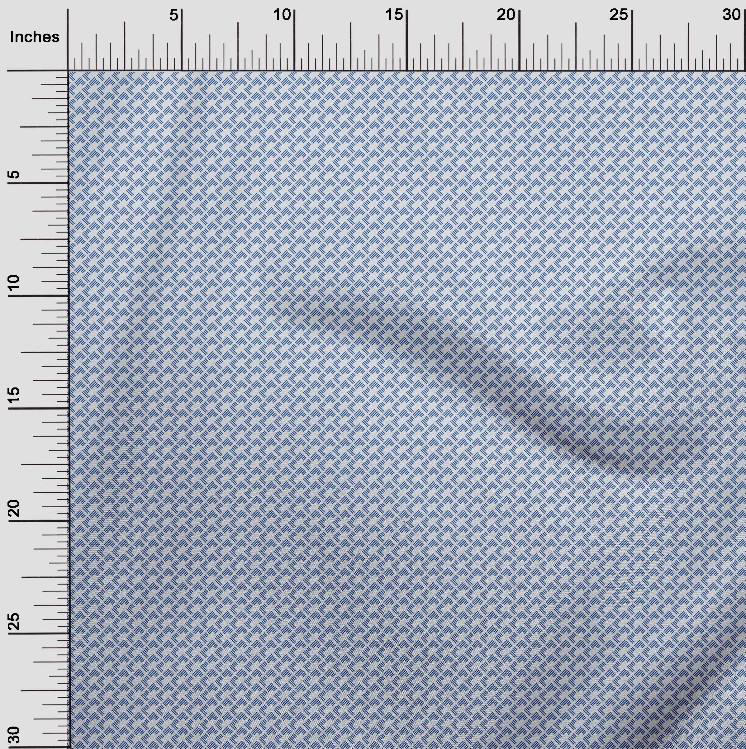 oneOone Polyester Spandex Geometric Print Fabric - 56 Inch Wide Stretch Material for DIY Crafts, Upholstery & Home Decor Projects
