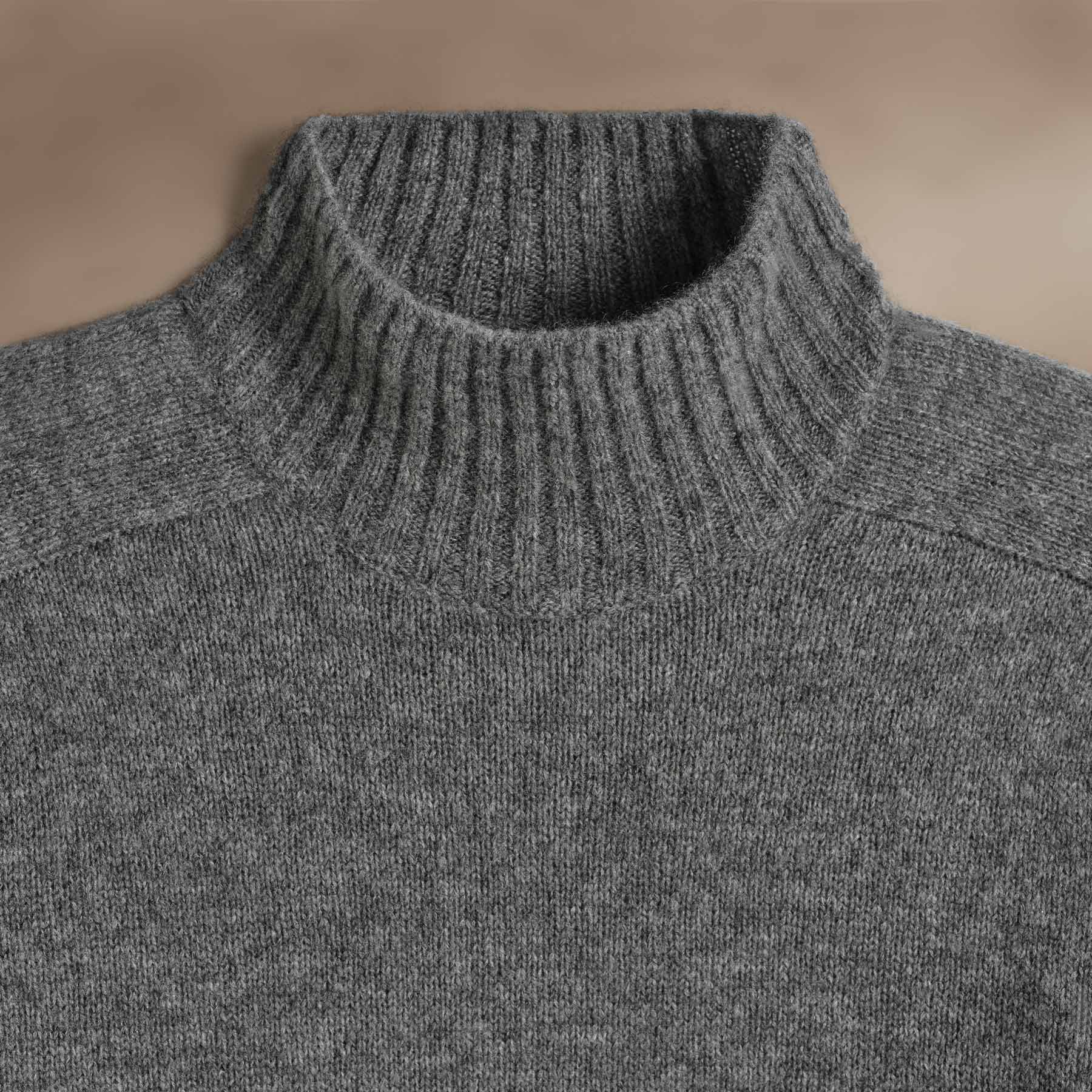 Luxury Cashmere Funnel Neck Sweater for Women - Soft Winter Pullover - Cozy Office & Casual Wear - Perfect for Work, Travel & Date Nights