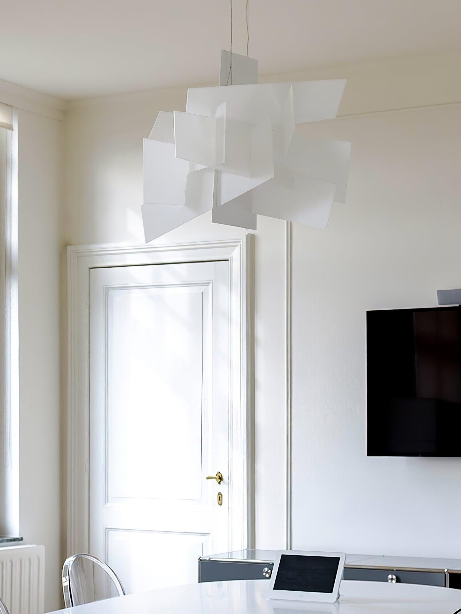 Modern Big Bang Pendant Light Fixture - Industrial Style Ceiling Lamp for Dining Room, Kitchen Island & Living Room Decor