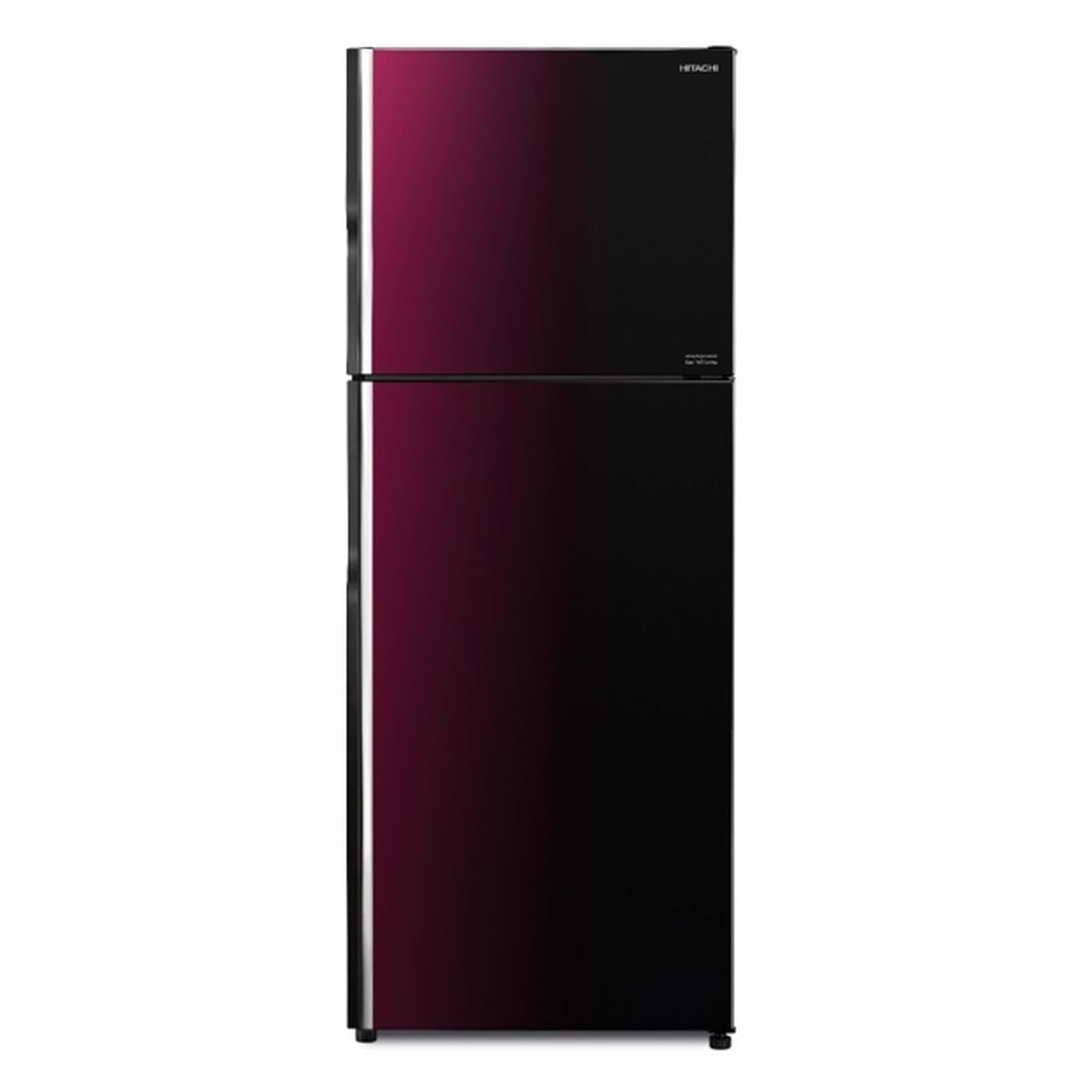 Hitachi 408L 2-Door Refrigerator RVG480P8MSXRZ - Energy Efficient Fridge for Home, Kitchen & RV Use