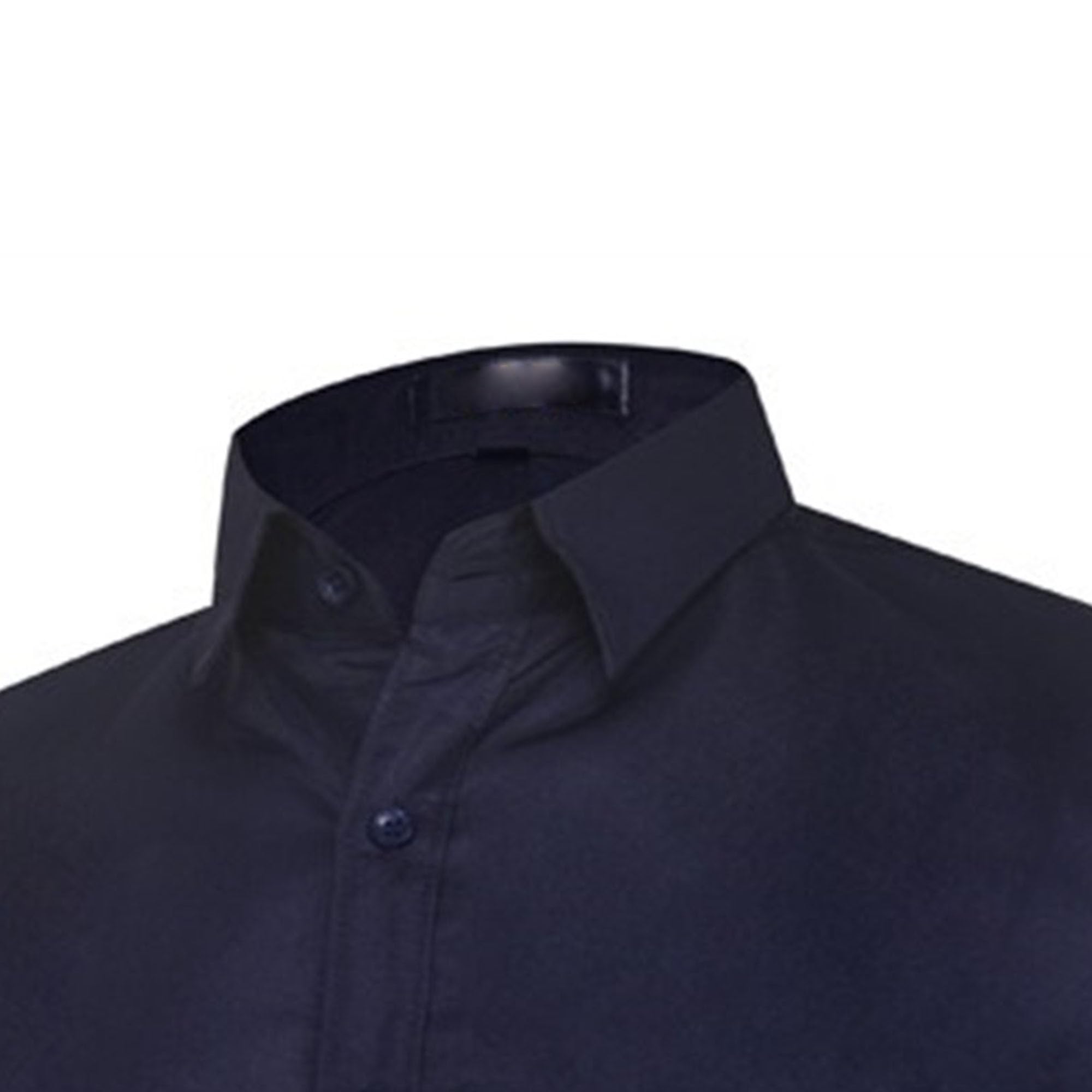 **Maiyifu-GJ Men's Slim Fit Short Sleeve Dress Shirt - Lightweight Casual & Business Button Down Shirt for Summer - Perfect for Office, Travel & Outdoor Events**