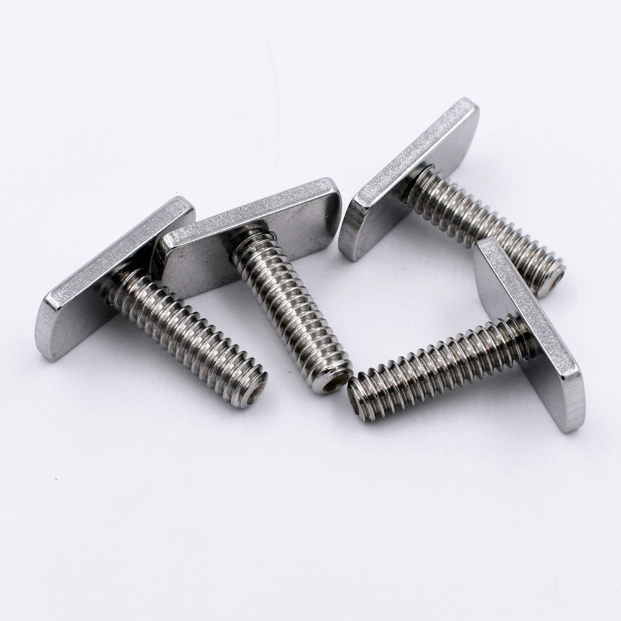 YYST 1/4 Inch - 20 Thread Kayak Rail Screws & T-Bolt Mounting Kit - Replacement Hardware for Kayak, Canoe & Boat Accessories | Perfect for Fishing Rod Holders, Camera Mounts & Gear Tracks