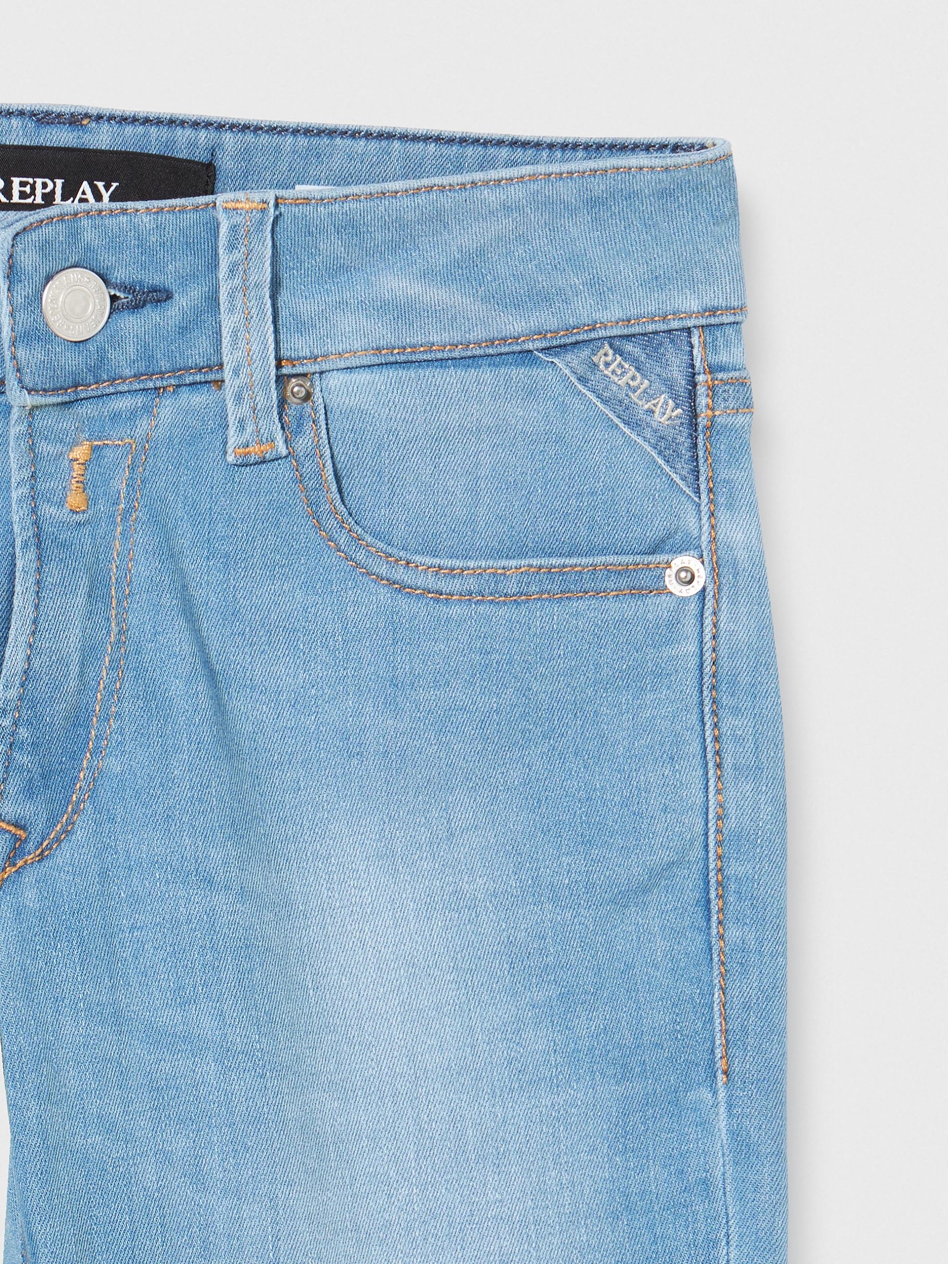 Replay Women's High Waist Skinny Jeans - Stretch Denim Pants for Everyday Comfort | Perfect for Work, Casual Outings & Date Nights