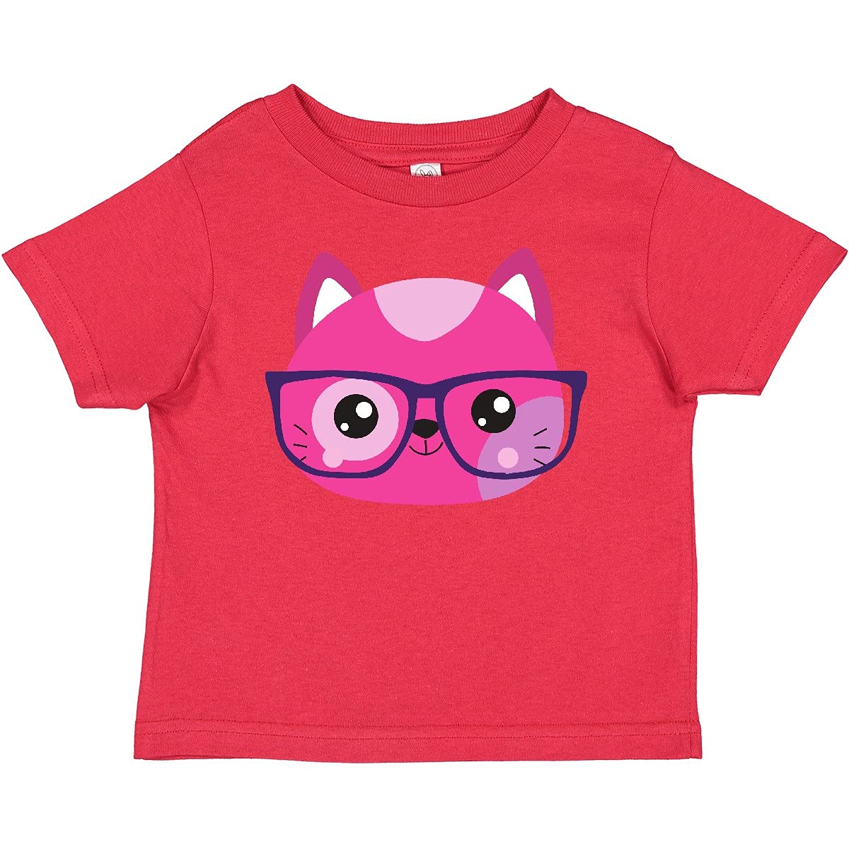 Stylish Hipster Cat with Glasses Graphic T-Shirt for Men & Women - Cute Kitten Baby Tee for Cat Lovers - Perfect for Casual Wear, Gifts & Cat-Themed Parties
