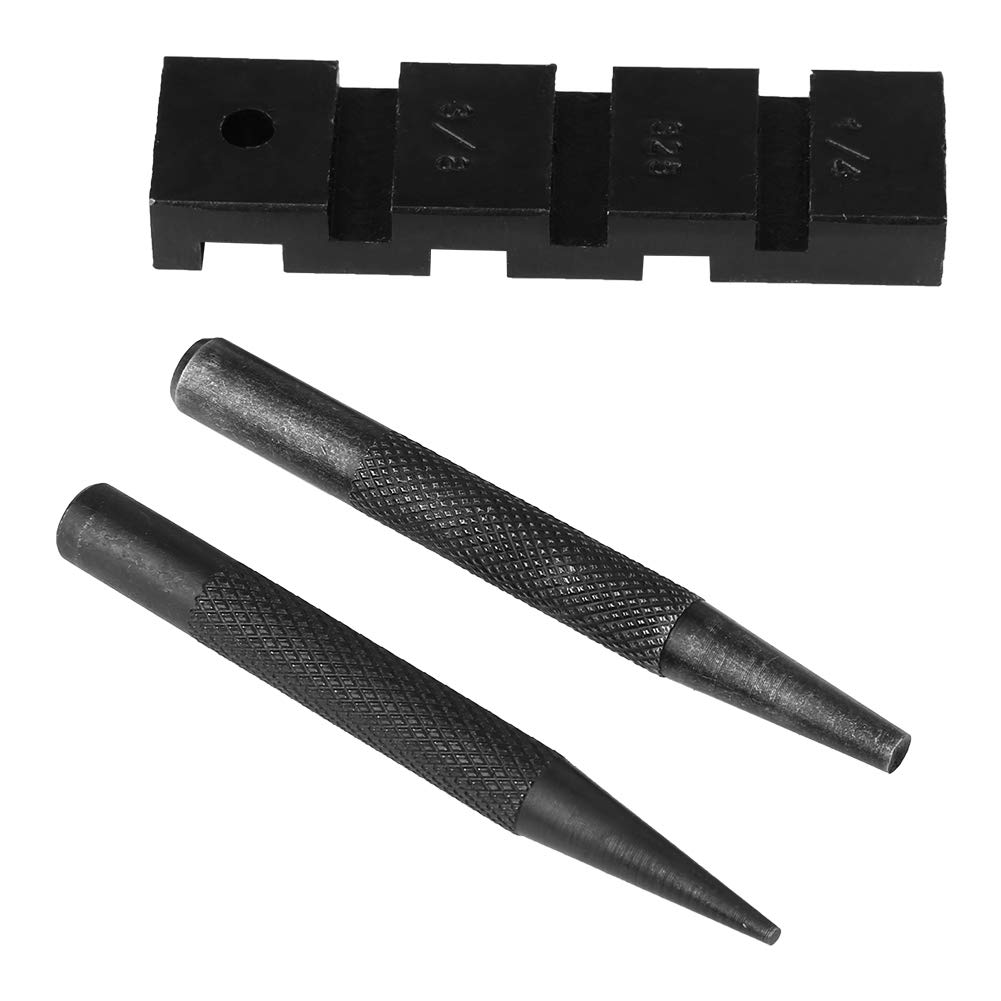 3Pcs Professional Chainsaw Chain Breaker & Joiner Tool Set - Heavy Duty Rivet Tool for Saw Chain Repair & Maintenance (Perfect for DIY Woodworking & Forestry Work)