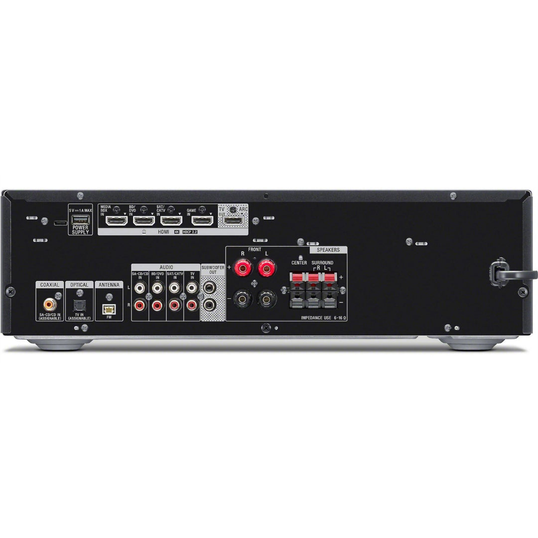 Sony STR-DH590 5.2 Channel Home Theater AV Receiver with Bluetooth - Perfect for Movie Nights & Music Streaming