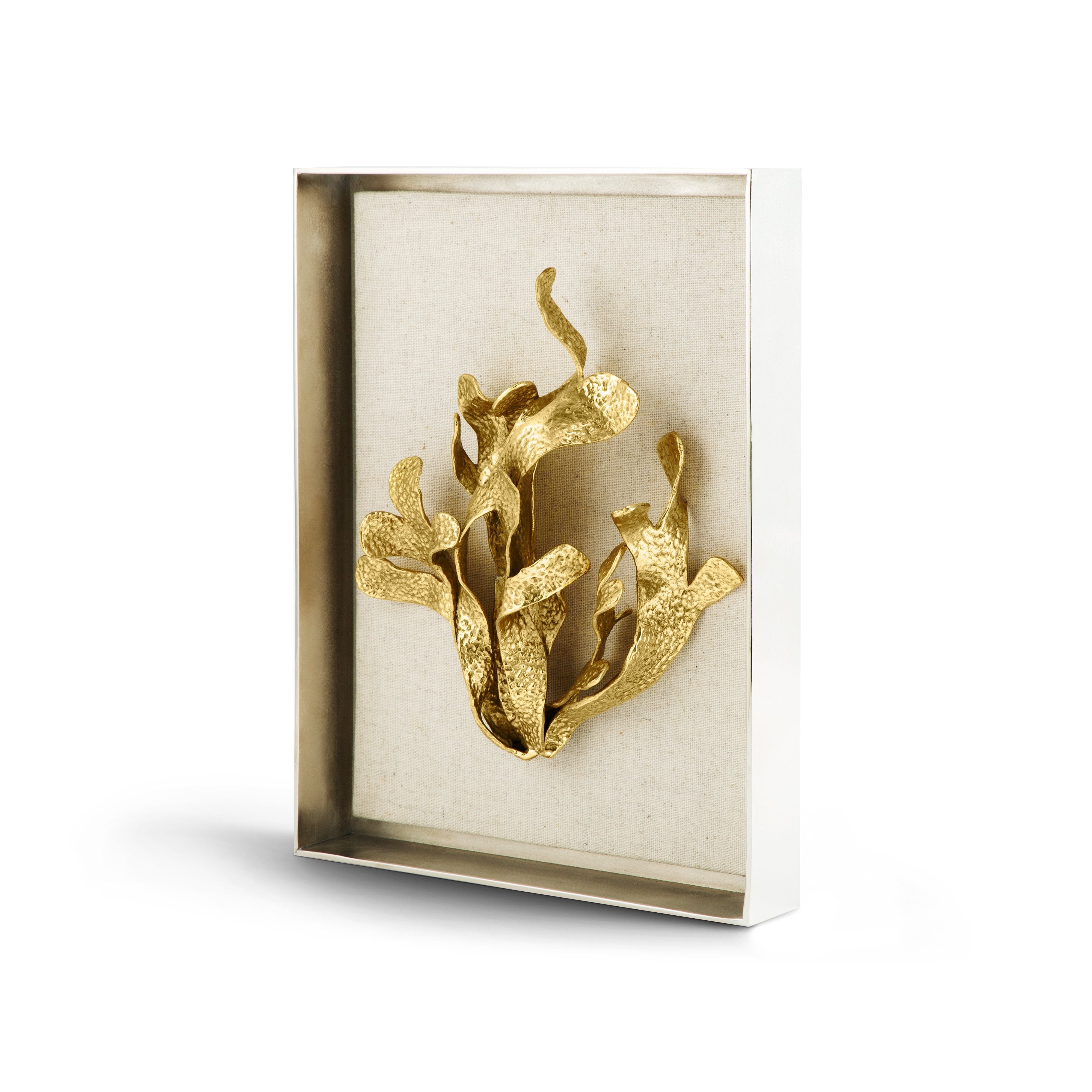 Premium Kelp Fabric Shadow Box Frame - Eco-Friendly Wall Art for Home & Office Decor - Perfect for Displaying Photos, Memorabilia, and Artwork