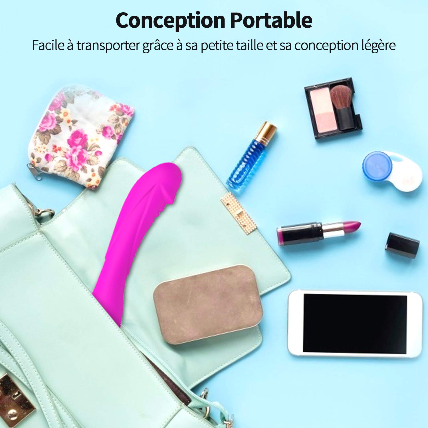 Realistic Rabbit Vibrator for Women - 12 Vibration Modes, Remote Control Clitoral & G-Spot Stimulator, Couples Sex Toy for Intimate Pleasure & Massage - Perfect for Solo Play & Romantic Nights