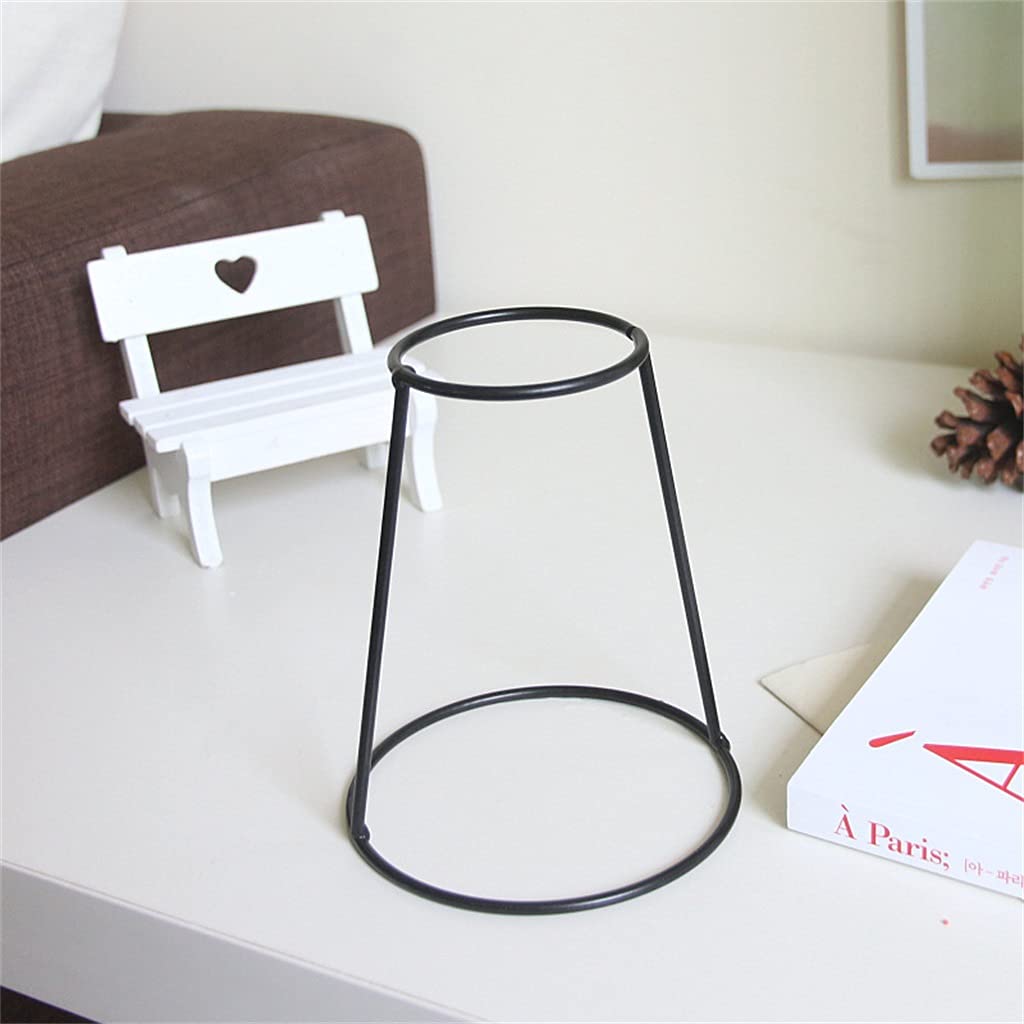 Vintage Iron Line Table Flower Vase - Nordic Style Metal Plant Holder for Home Decor | Perfect for Living Room, Bedroom & Office Decoration (Color C, One Size)