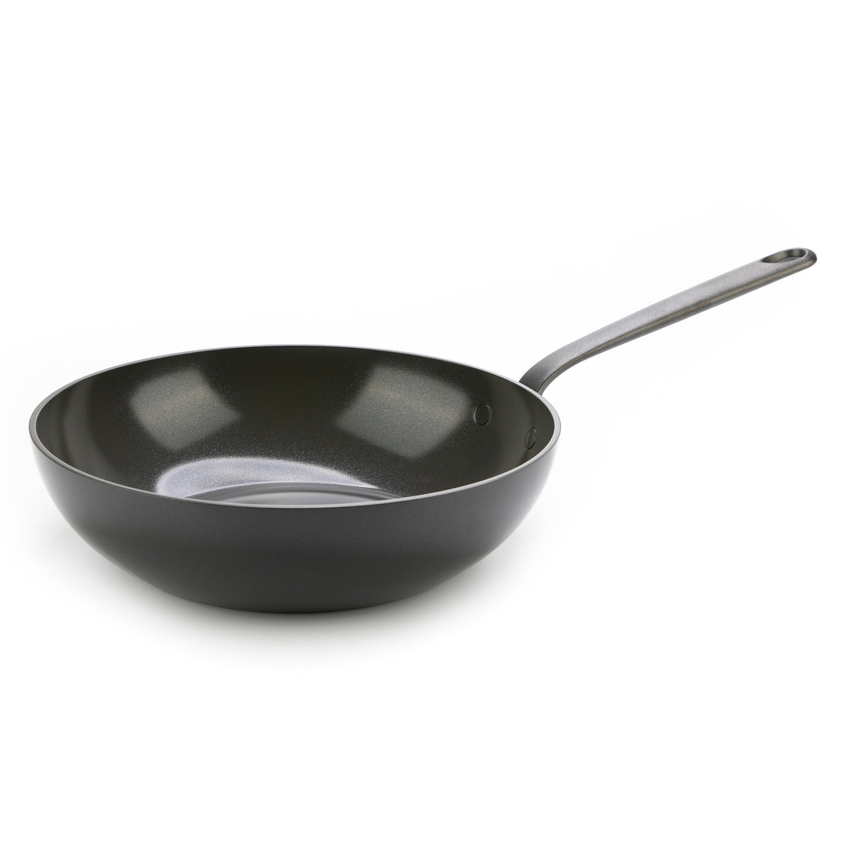 Premium Craft Ceramic Nonstick 11-Inch Wok Pan - Healthy Cooking, Stir Fry, Saute & Deep Frying - Perfect for Asian Cuisine & Home Chefs