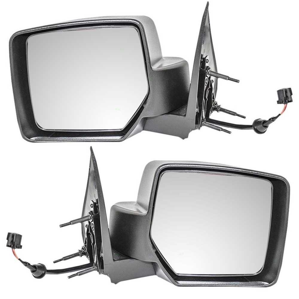HuaZo Power Driver Side View Mirror Replacement for 2008-2009 Jeep Liberty - KAPCH1320279 & CH1320279 - Perfect for Enhanced Visibility and Safe Driving