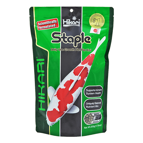 Hikari Koi Food - Premium Floating Pellet Diet for Healthy Koi Fish - Perfect for Pond & Outdoor Water Garden Feeding