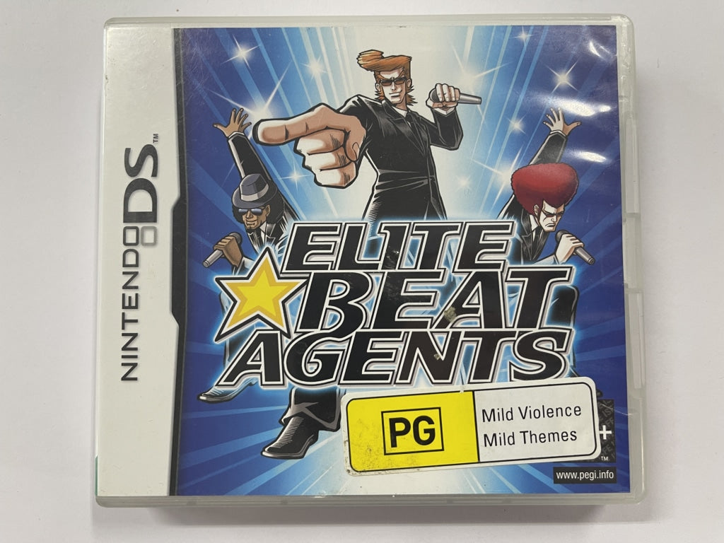 Elite Beat Agents Nintendo DS Game in Original Case - Fun Rhythm Game for Kids & Adults, Perfect for Travel & Family Game Nights