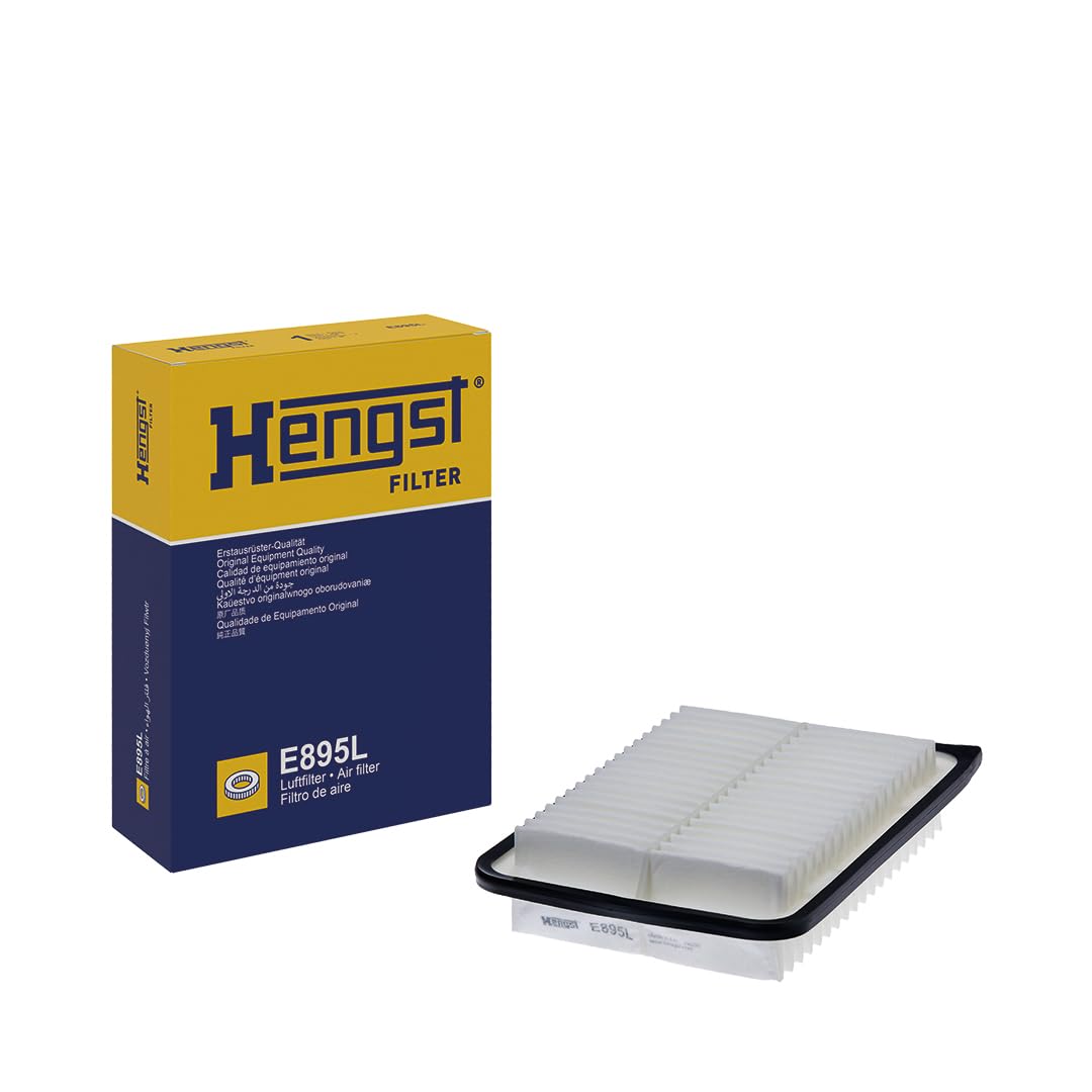 Hengst Premium Air Filter Insert - High-Performance Replacement for Cleaner Airflow & Engine Protection | Ideal for Cars, Trucks & SUVs