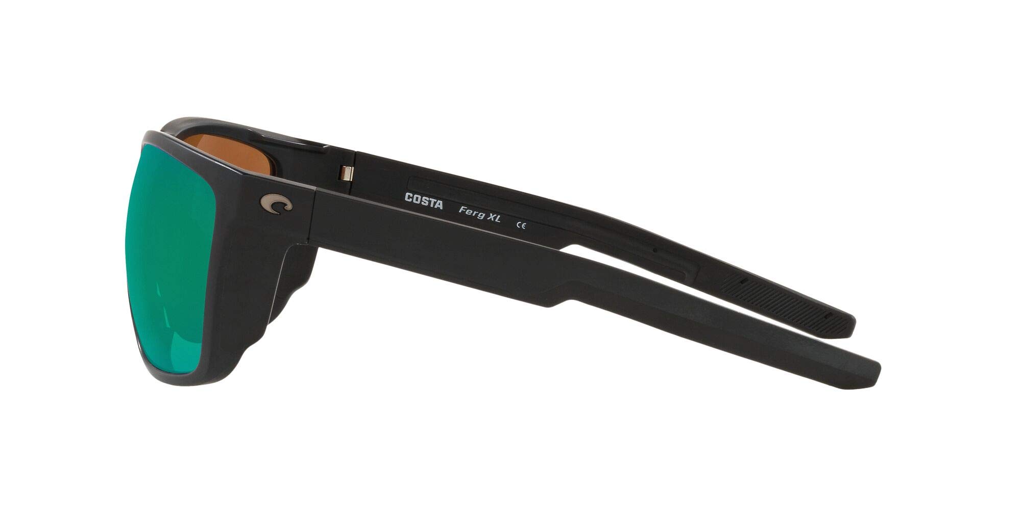 Costa Del Mar Men's Ferg XL Rectangular Polarized Sunglasses for Fishing, Driving & Outdoor Activities | UV Protection & Anti-Glare Lenses